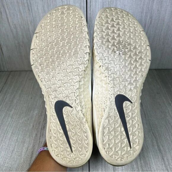 Nike Metcon 4 White Gym Sneaker Weight Lifting Athletic Shoe Womens Size 10 - Picture 8 of 10
